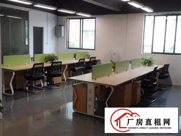 清溪镇中心新出楼上带印刷环评750方，带办公室地坪，拎包生产