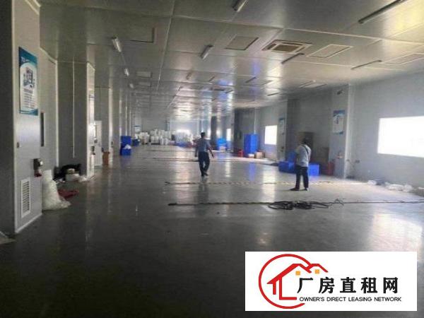  原房东清溪2楼2400豪华装修，刷地坪漆和办公室，可进大车