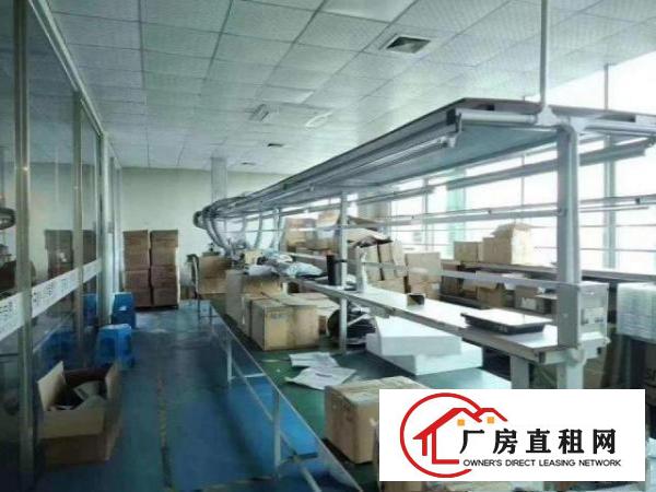  新出清溪工业区楼上装修1200带办公室，全新地坪漆拎包生产