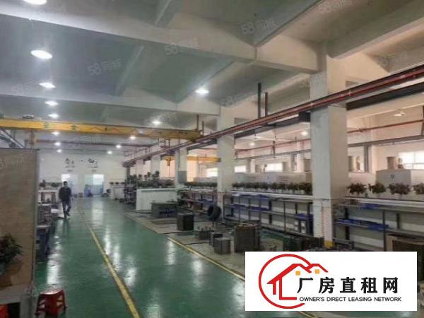  清溪土桥原房东厂房出租一楼620平形象好。带现成行车水电环评