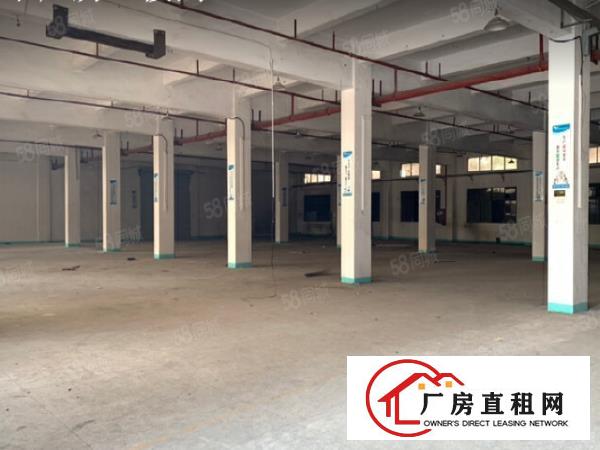  高速出口标准厂房一楼高6米750平有消防喷淋，业主低价出租