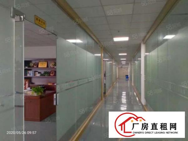  清溪三中新出原房东厂房2楼3000平方带现成办公室地坪漆