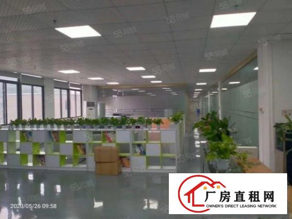  清溪三中新出原房东厂房2楼3000平方带现成办公室地坪漆