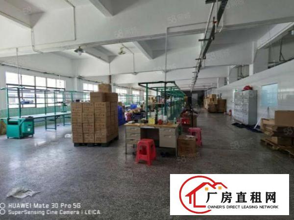  清溪镇三中花园式厂房出租2楼2200平方水齐全，豪华办公室