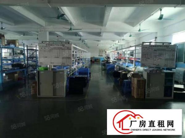  特价厂房出租清溪新出楼上1988平方带装修厂房原房东急租