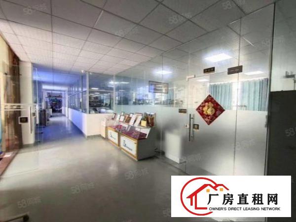  清溪三中靠近塘厦凤岗三楼精装修厂房1600平方米出租可做口罩