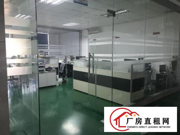  清溪镇三中村新空出豪华装修三楼1500平厂房出租！面积实在！