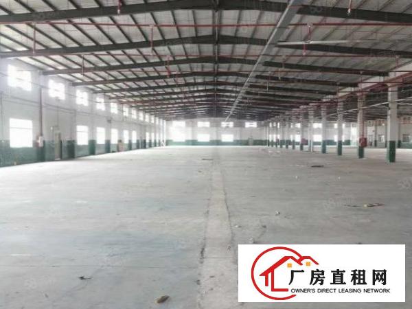  清溪镇新出9米高单一层厂房9850平米低价出租，可分租