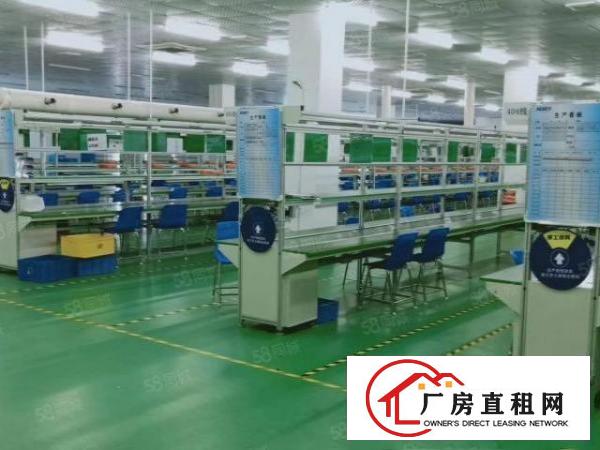  清溪三中工业园2万平厂房出租精装修一楼仓房500平起分租
