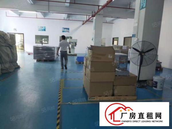  清溪三中新出原房东4楼整层厂房1480平，水电办公室齐全