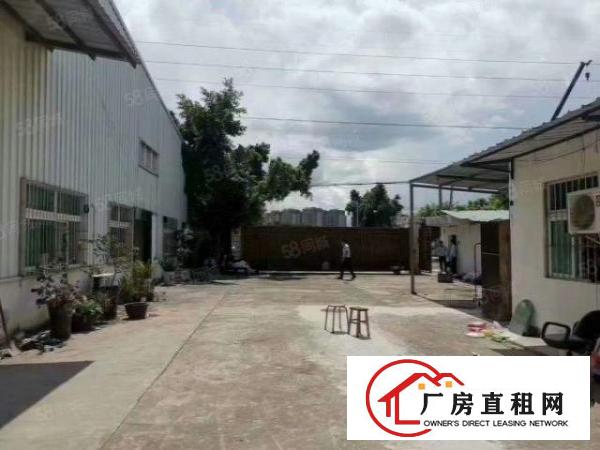  清溪镇独门独院钢结构厂房1500平方出租，滴水8米。