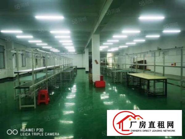 清溪荔横大主干道边上空出都上八百八十平方精装修厂房带办公室