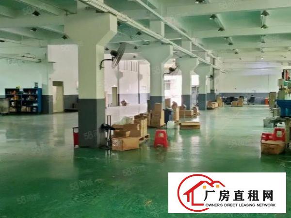  清溪三中工业区一二楼总3600平带精装修办公室超大空地可分租