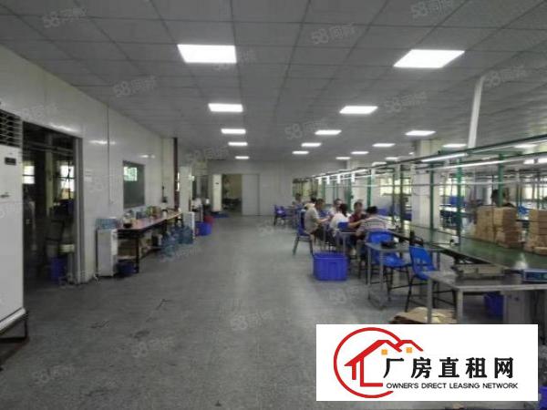  黄江镇中心新出楼上带无尘车间整层厂房1350平米