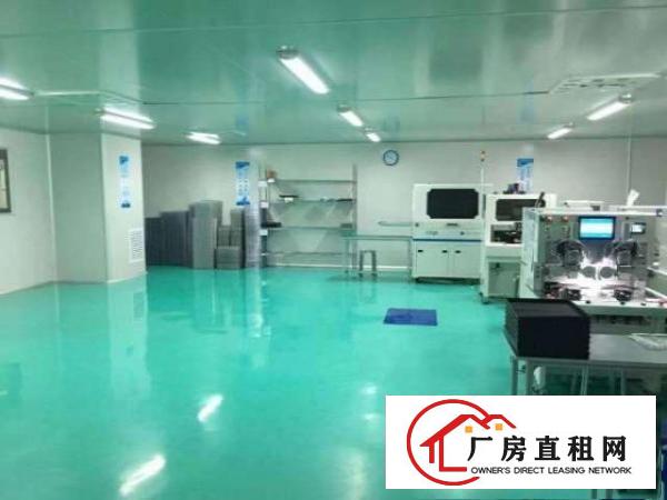  谢岗镇镇中心附件无尘车间出租面积1500平方园区空地大易招工