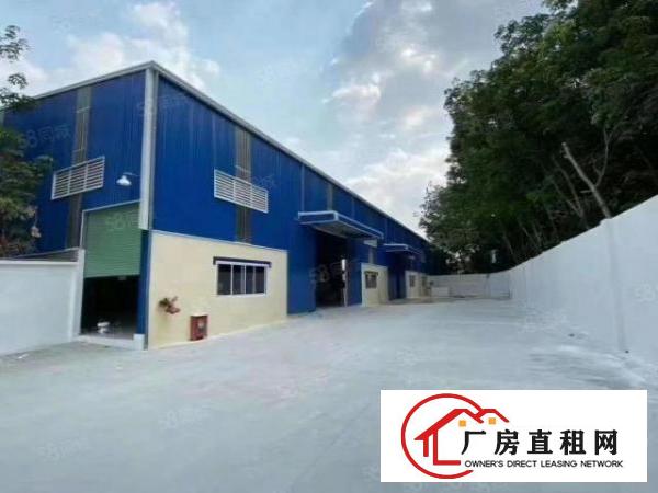  谢岗单一层钢构独院厂房分租独栋2000平方中间无柱子工业用地