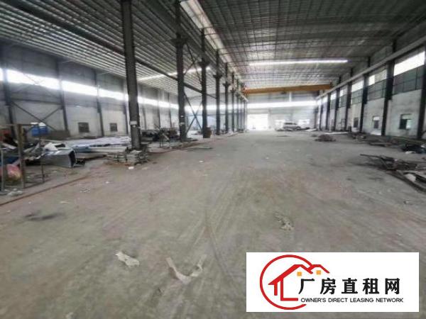  桥头镇原房东单一层独院厂房招租，带现成装修行吊