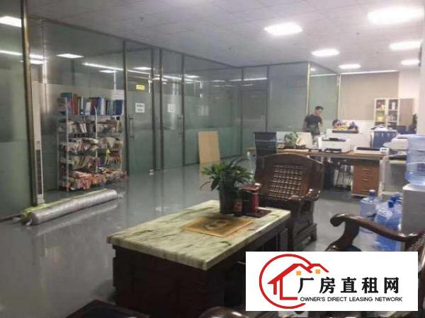  高端产业园二楼整层2180精装办公室厂房出租
