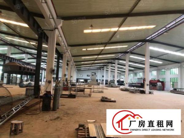  主干道边独院单一层厂房8000平方出租（空地大带行车）