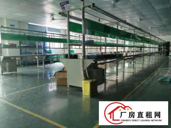  东莞桥头镇大洲大型工业园出租2楼1500平带装修11块可分租