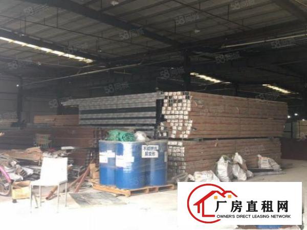  桥头镇原房东独门独院单一层钢构厂房2100平方，现成行车