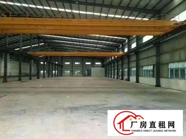  东莞桥头滴水9米全新钢构带2部5吨航车8000平方厂房出租