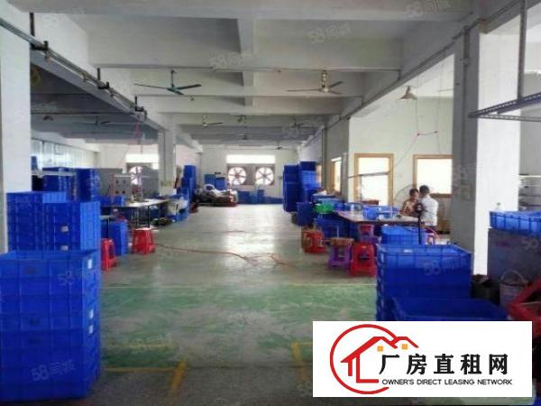  桥头镇原房东三楼厂房出租650平方，现成办公室，水电齐全！