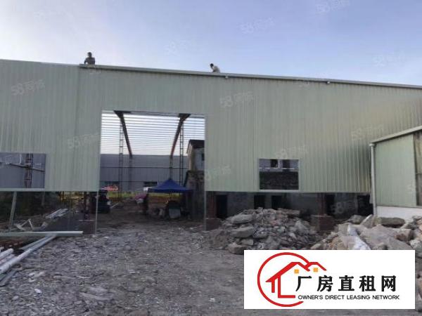  桥头镇新出单一层钢构厂房2500平方，滴水8米，现成行车