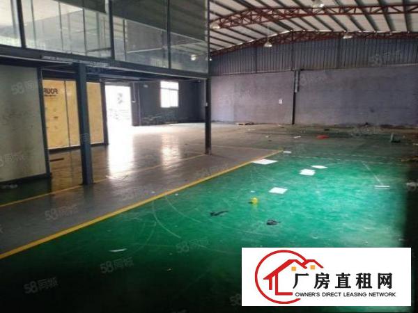  桥头成熟工业区单一层500平方钢构厂房出租，带精装修办公室
