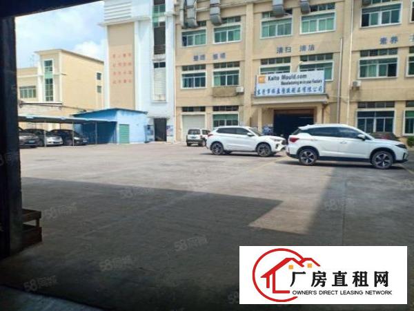  桥头成熟工业区单一层500平方钢构厂房出租，带精装修办公室