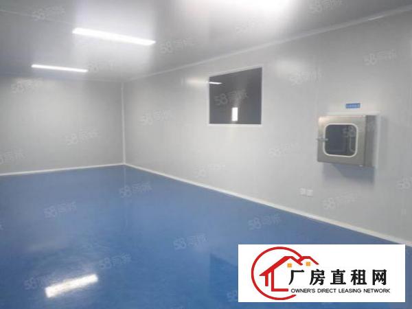  精装修，无尘车间，带空压站，洁净新风设备，现房出租，无装让费