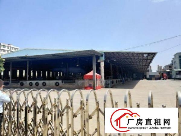  常平高速出口旁标准物流仓储5000方，带卸货平台，空地超大