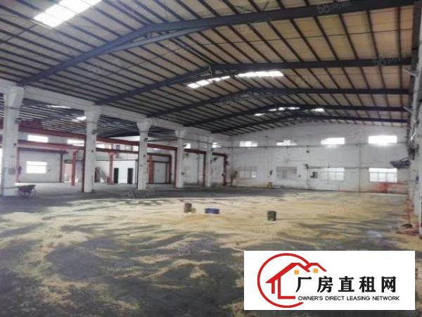  常平桥沥九米高工业钢构厂房出租可分租有装修