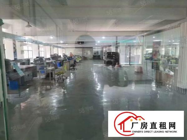  常平独院厂房13层各1500平，带地坪漆办公室（可以分租）