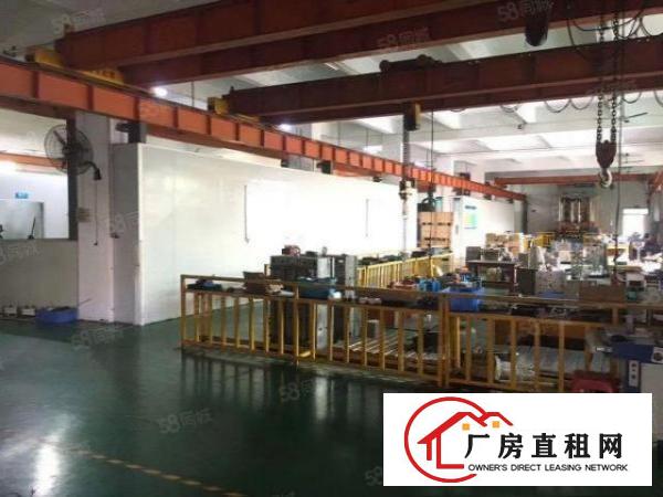  常平一楼1500平方，带现成行车，高度5.5米水电齐全可分租