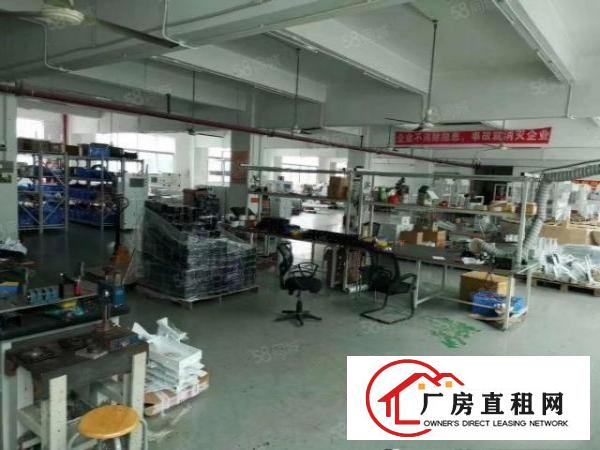  新出楼上400平方精装修厂房，原房东直租正规工业地环评好办