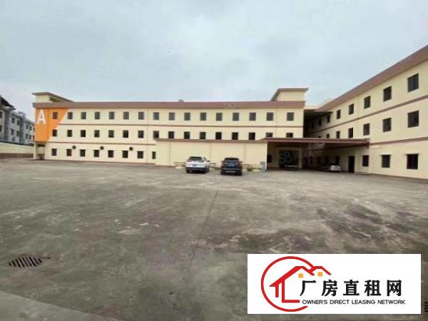  常平形象优美一楼1545平带地坪漆装修正规厂房，口罩机厂