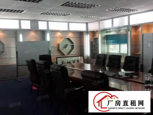  常平袁山贝工业园新出楼上整层1500平方，办公室精装修