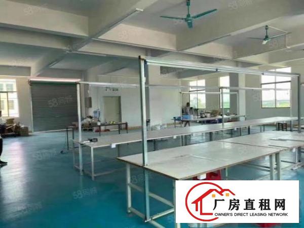  常平园区分租2楼700平带地坪漆主线到位带办公区带消防喷淋