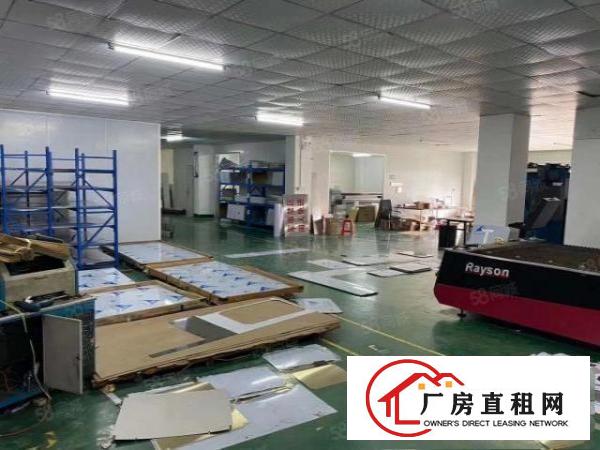  常平朗贝独院厂房分租标准一楼800平带办公地坪漆水电齐全出租