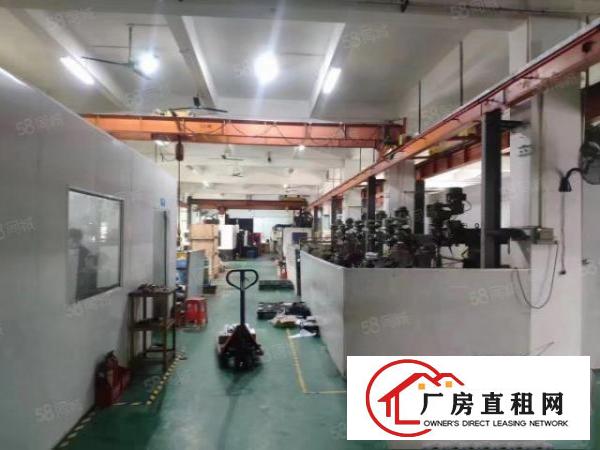  新出独门独院两层标准厂房，一楼5.5米高现成行车豪华办公室