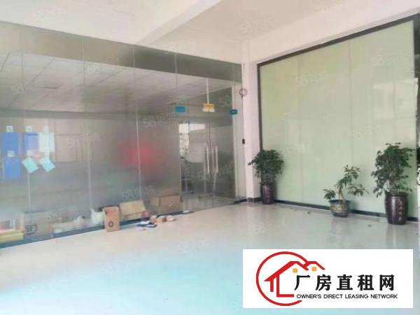  常平镇新出一楼6.5米高带牛角行车工业厂房，现成精装办公室。