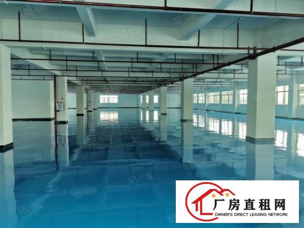  企石科技园全新厂房2楼2300平米带全新地坪漆低价出租