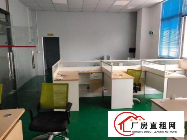 新出横沥标准一楼800方带豪华办公室全新地坪漆消防喷淋，拎包