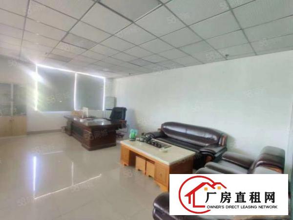  横沥镇西城工业区一楼厂房出租，有现成水电线路及装修办公室