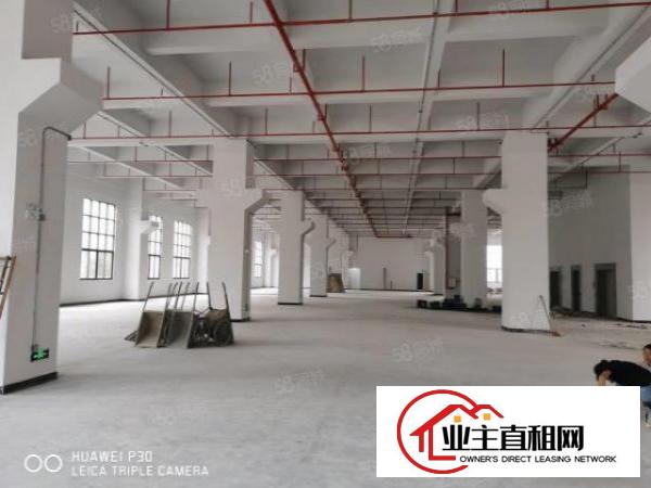  带红本工业园全新标准厂房出租一楼7.5高带牛角可分租工业地