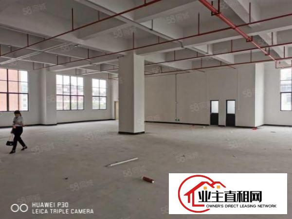 带红本工业园全新标准厂房出租一楼7.5高带牛角可分租工业地