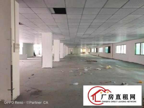  寮步镇工业厂房顶楼1800㎡底价9.8元/㎡·月出租