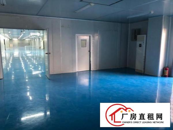  精装修十万级无尘车间，1600㎡。