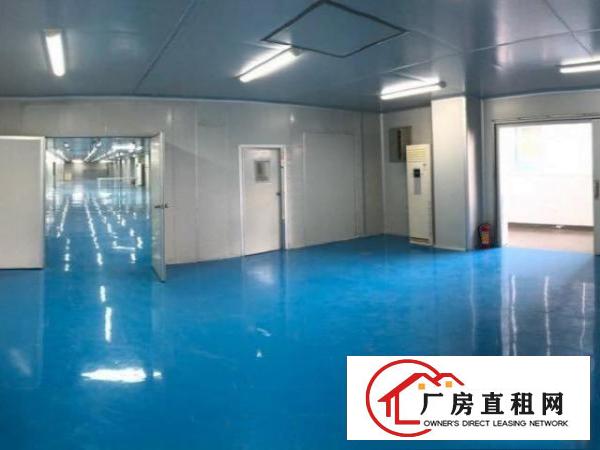  精装修十万级无尘车间，1600㎡。